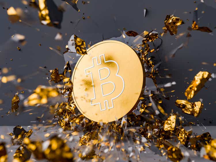 This is the level bitcoin would have to reach under trump to match biden and his prior term