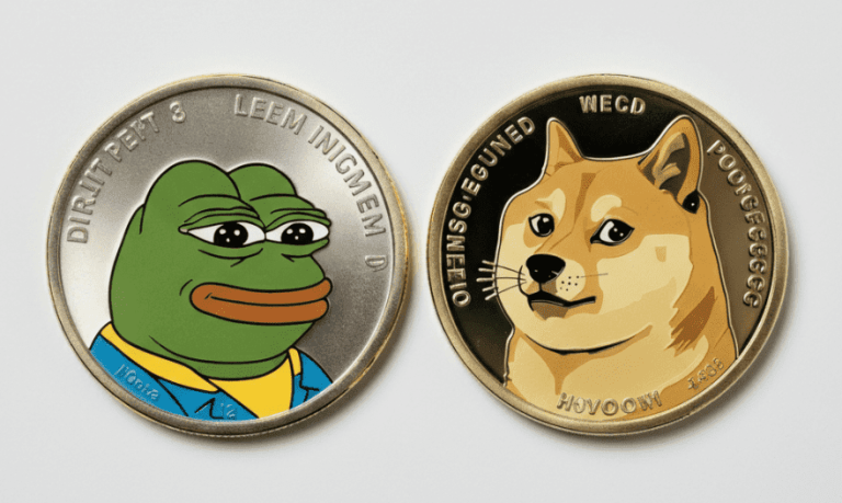 Dogecoin, pepe prices dip as traders rotate into pepu meme coin following successful ieo