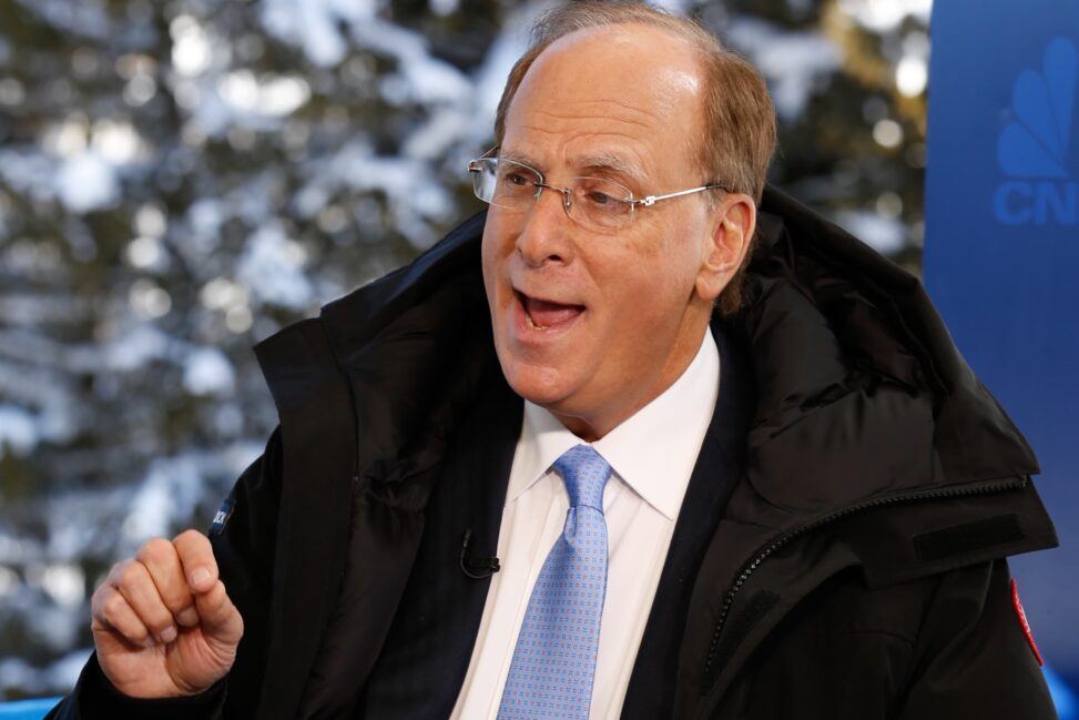 Blackrock's Fink Sees Potential Risks And Says The Bond Market Will Tell Us Where We Are Going