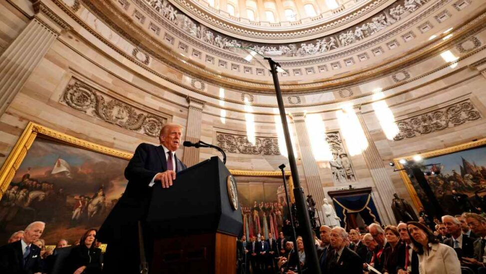 Trump Vows New ‘golden Age’ For Us As He Moves To Unwind Biden Era