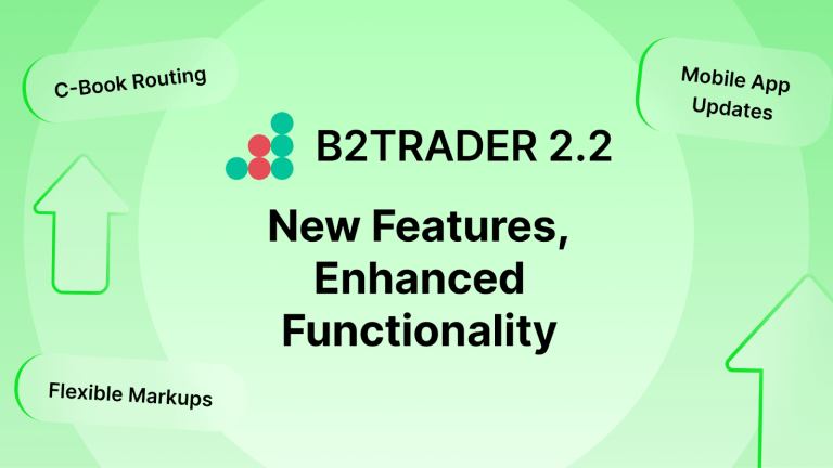 B2broker’s B2trader Gets A Major Update With C Book Routing, Flexible Markups, And Mobile Trading