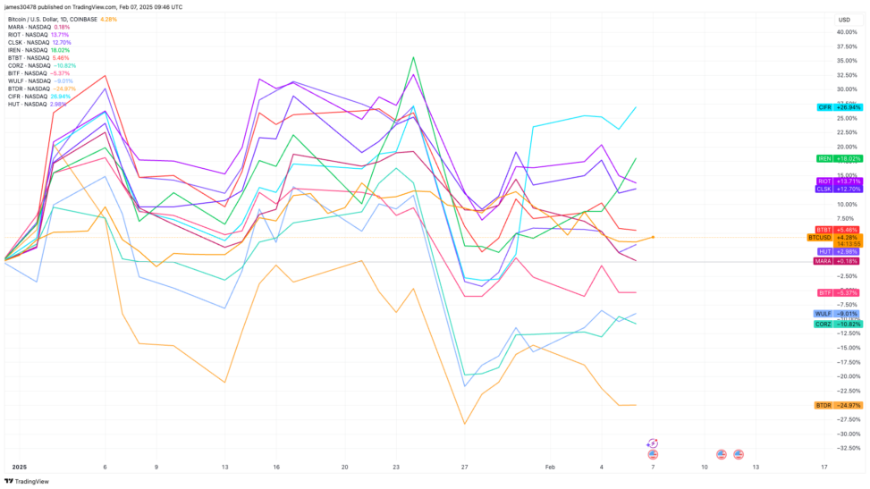 Riot Platforms Bucks Trend Of Weak Bitcoin Production In January
