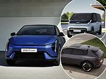 What The Future Of Kia's Evs Looks Like It Reveals Ev4 Family Car And Pv5 Van