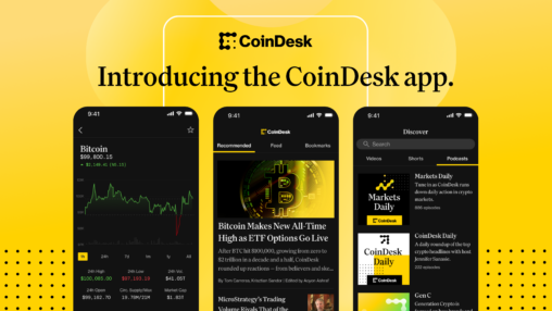 Introducing The Coindesk Mobile App