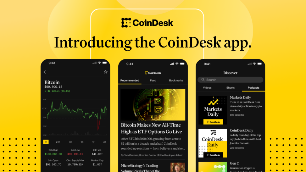 Introducing The Coindesk Mobile App