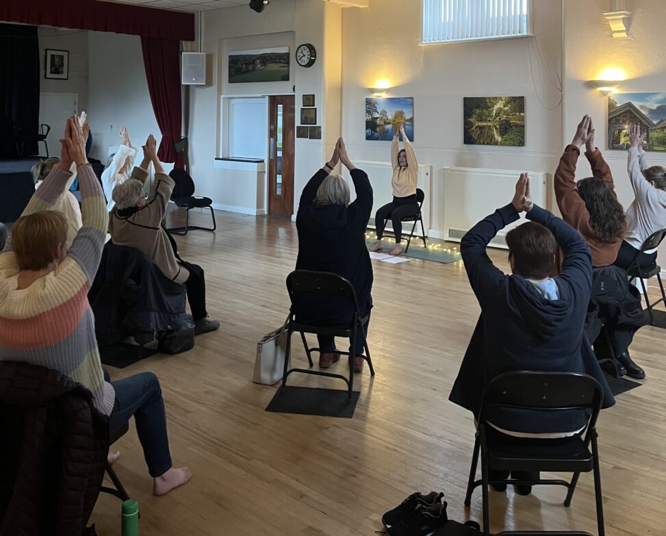Bwy Offers Free Chair Yoga Classes For Nhs Patients In Staffordshire