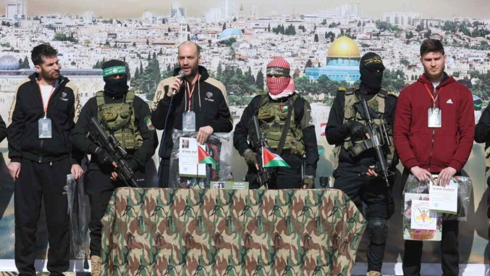 Hamas Frees Three Gaza Hostages As Ceasefire Hits Four Week Mark