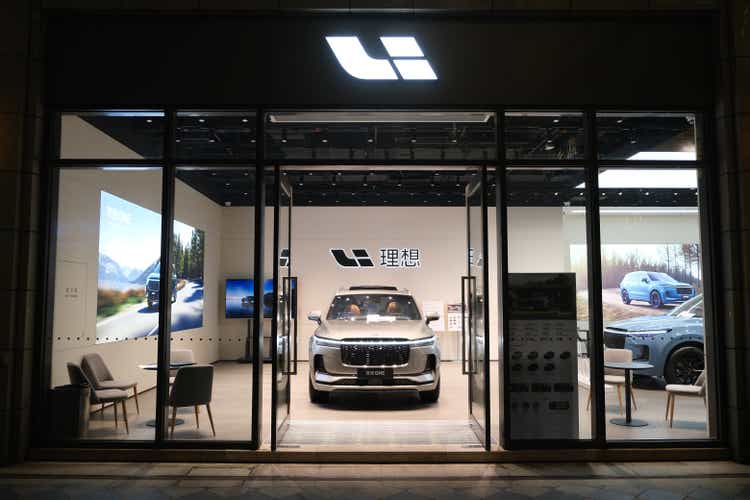 Li Auto Shares Rally On Launch Of All Electric Suv