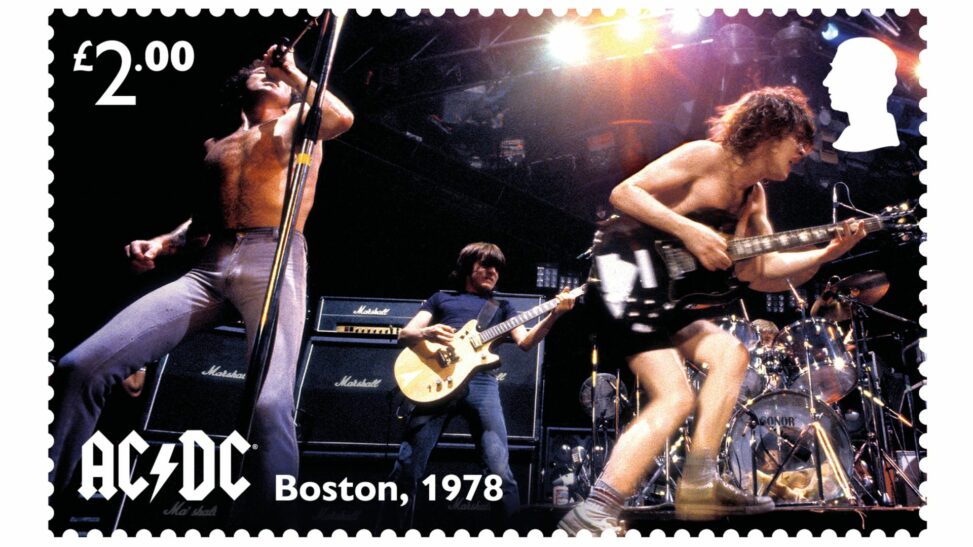 New Ac/dc Stamps To Celebrate 50th Anniversary Of Rock Band's Debut Album