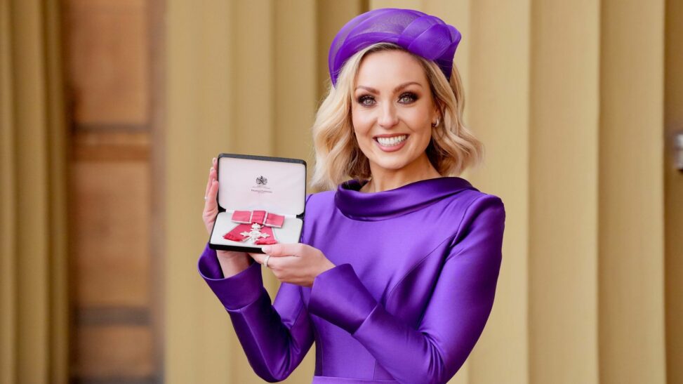 Strictly's Amy Dowden Awarded Mbe By King In 'really Surreal' Experience