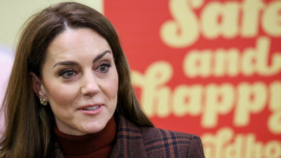 Kate Met By Shouts Of 'we Need More Funding' As She Visits Women's Prison