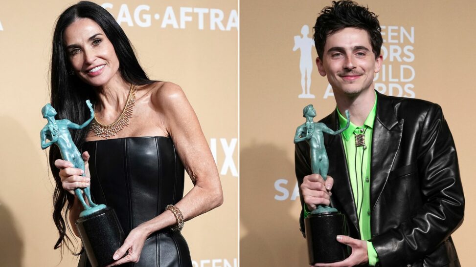 Timothee Chalamet And Demi Moore Among Winners At Major Oscars Predictor
