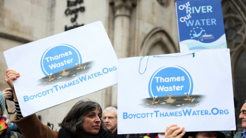 Thames Water Multi Billion Pound Debt Lifeline Approved By High Court