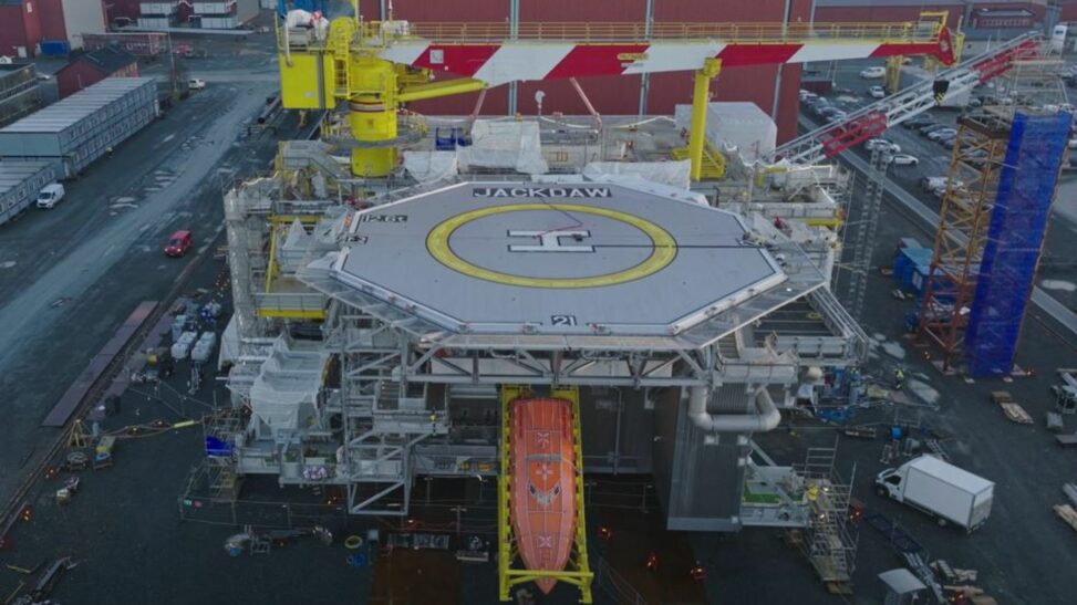 Shell To Install Gas Platform In North Sea Despite Being Blocked From Drilling, Sky News Learns