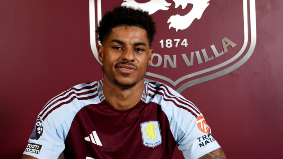Aston Villa Sign Marcus Rashford On Loan Deal From Man Utd