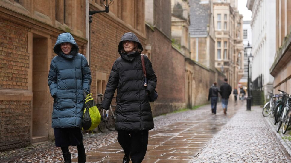 Warning Of Sleet, Snow And Rare Freezing Rain In Parts Of England This Weekend