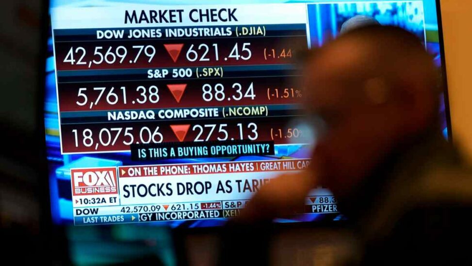 Us Stocks Erase Post Election Gains On Trump Tariff Fears