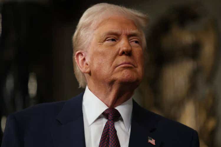 Trump calls on fed to cut rates as tariffs start to 'ease' into economy