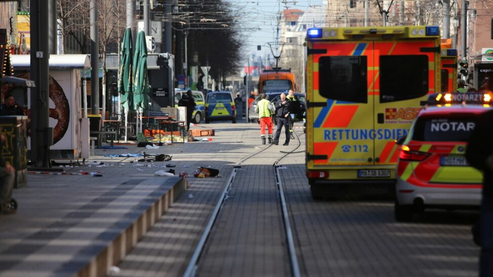 Car Drives Into Crowd In Centre Of German City, Local Media Reports As Public Told To Avoid The Area