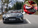 Aston martin's new vantage roadster is a v for victory even if you're driving roof down in the rain