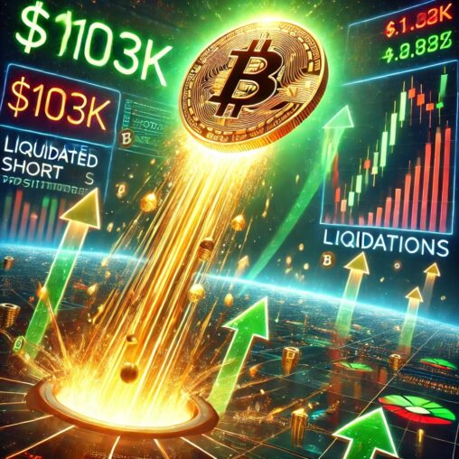 Bitcoin reaches $103k as funding rate turns positive post liquidations