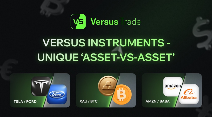 New cfd broker versus trade launches with unique ‘asset vs asset’ product offering