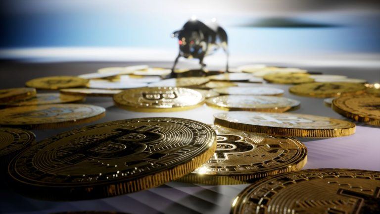 Bitcoin continues six figure rally while stocks stumble