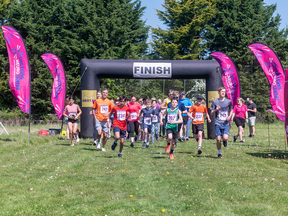 Runners go the distance to raise over £9,000 for the chilterns neuro centre