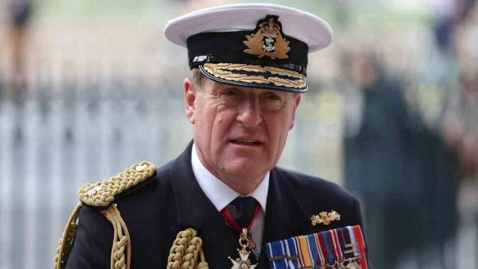 Head of royal navy stepped back after probe into relationship with subordinate