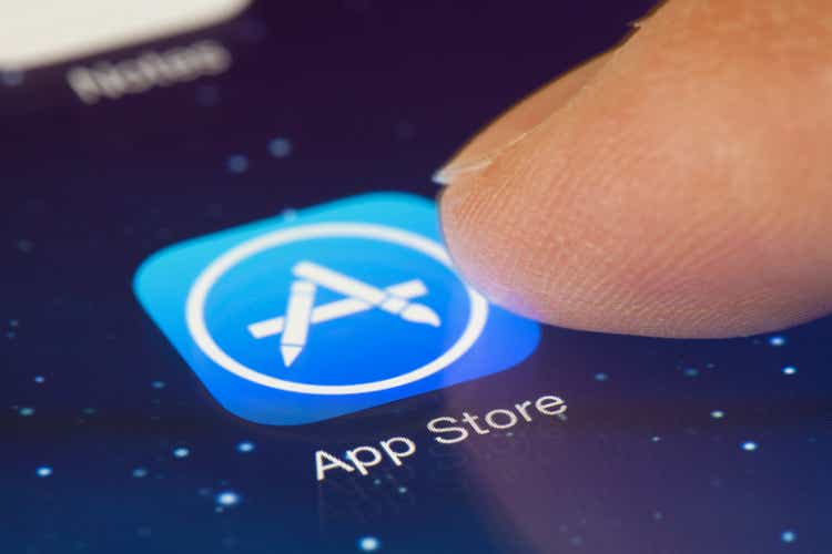 Apple's app store revenue is under attack. is the market wrong about the risks?