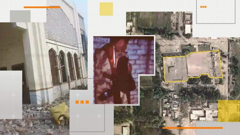 Terror group supporters posted on social media from site targeted in indian airstrikes