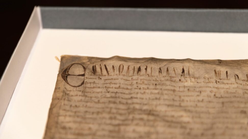 Magna carta 'copy' miscatalogued in 1940s found to be original