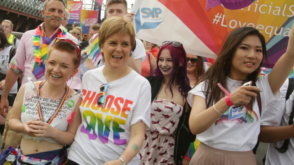 Political parties banned from taking part in pride event