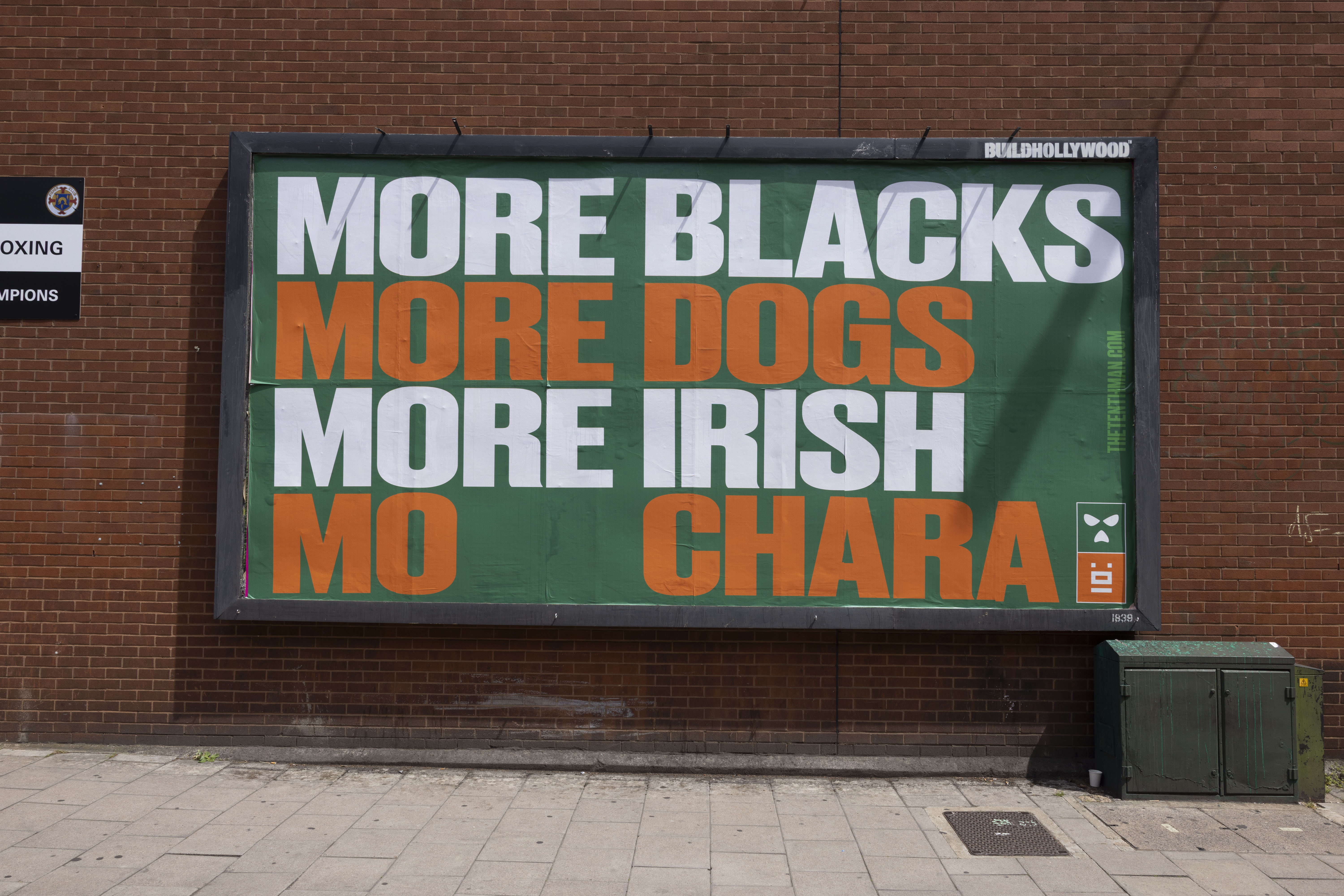 Kneecap on trial: the tenth man launches billboards and projection across london