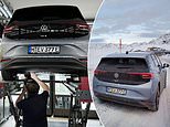 How much battery range has this electric volkswagen lost after clocking 107,000 miles in four years?