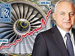 Rolls royce rockets towards £100bn: engine maker up 1,000% since turbo tufan took helm