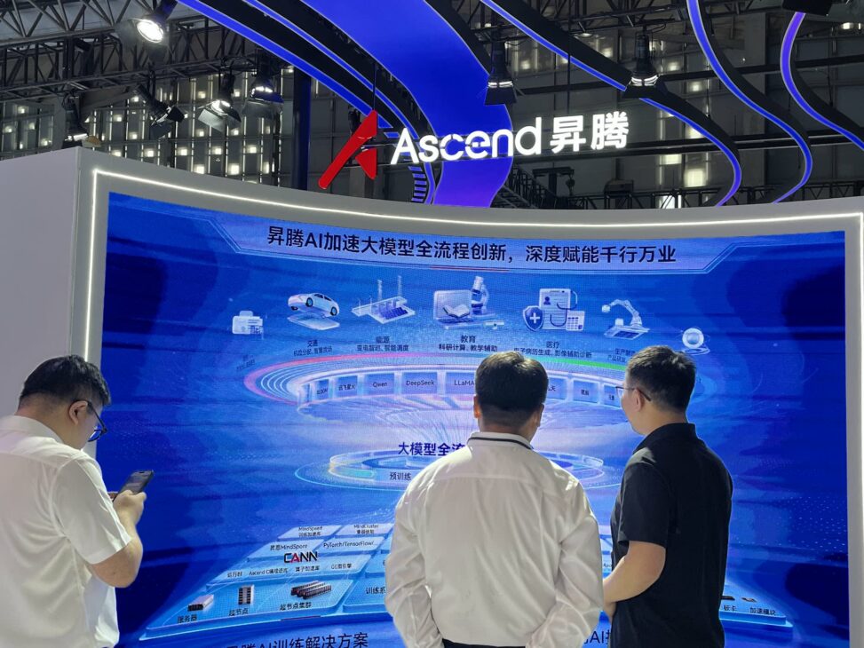 Where is nvidia? chinese rivals take the limelight at major ai event in shanghai