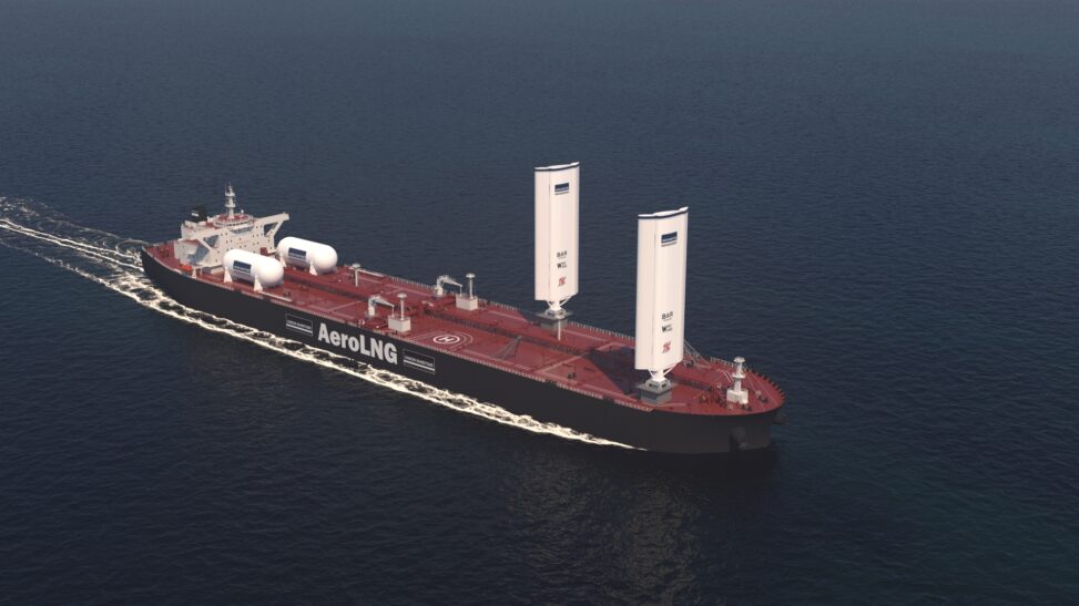 Bar technologies secures first of its kind wind propulsion deployment on dual fuel lr2 tankers