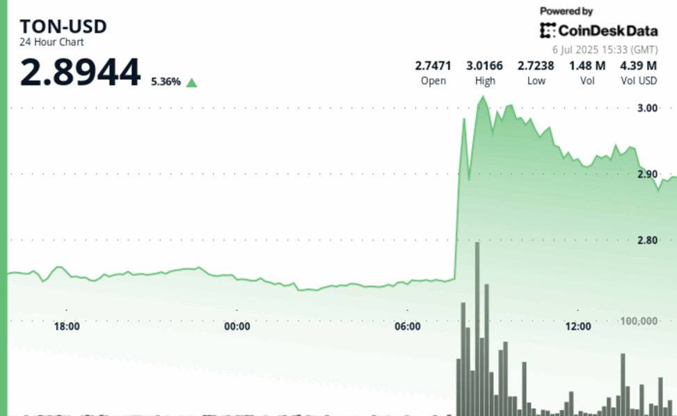 Ton surges on uae golden visa news; crypto community reacts with excitement and doubt