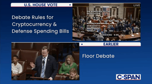U.s. house sees hiccup in crypto bills procedural votes as freedom caucus objects