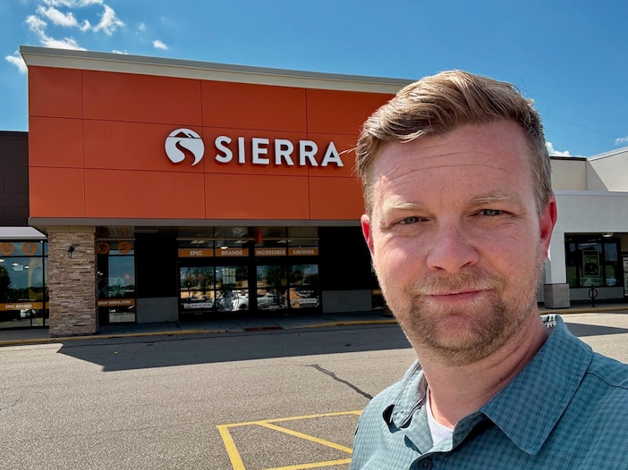 I visited t.j. maxx's outdoorsy sibling sierra, one of the fastest growing brands in the retailer's family
