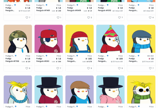 Coinbase’s pudgy penguin avatar change, etf hopes ignite 60% pengu rally