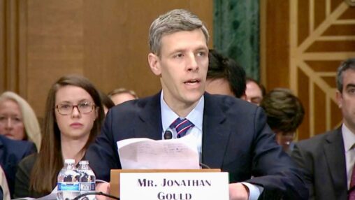 Former bitfury exec gould confirmed to take over u.s. banking agency occ