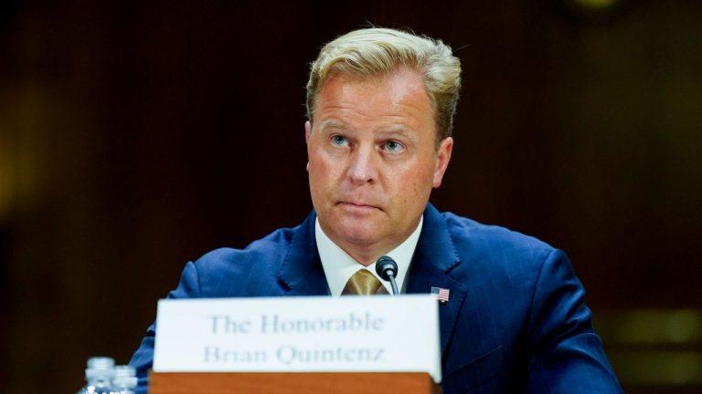 Brian quintenz suddenly dropped from cftc chair nomination vote roster