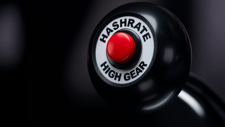 Bitcoin’s hashrate brushes all time high as miners close in on june peak