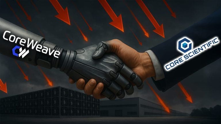 Core scientific crashes after coreweave acquisition news – what spooked investors?