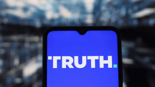 Truth social platform’s parent company proposes blue chip crypto etf