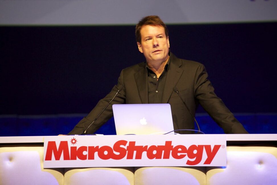 Microstrategy's market hints at strongest downside risk since april