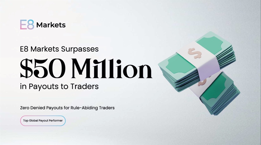 E8 markets has paid over $50m+ to thousands of traders!