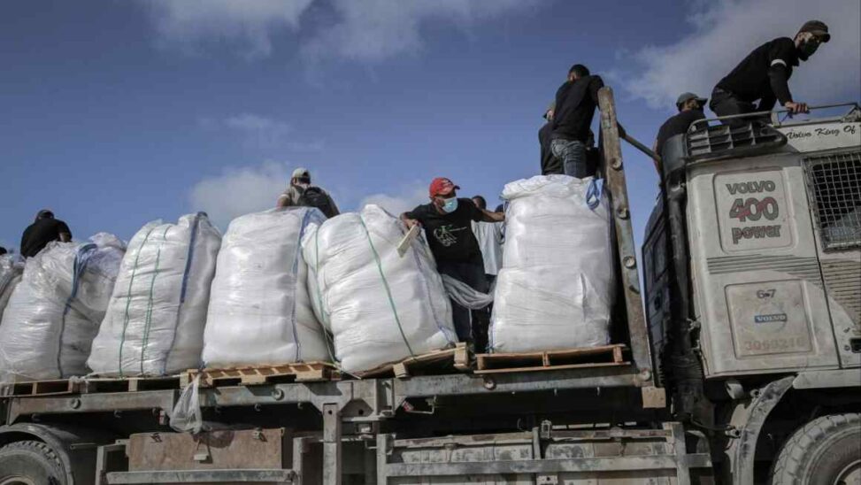 Eu strikes deal with israel to increase aid shipments to gaza